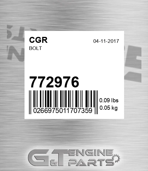 772976 Bolt