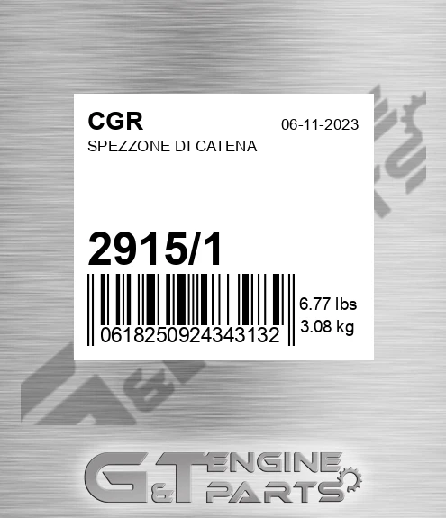 2915/1 CGR Spezzone Di Catena