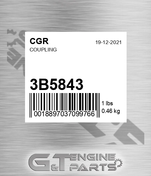 3B5843 CGR Coupling