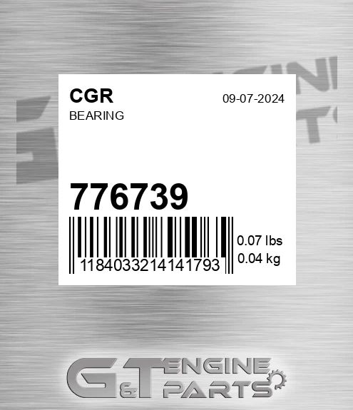 776739 Bearing