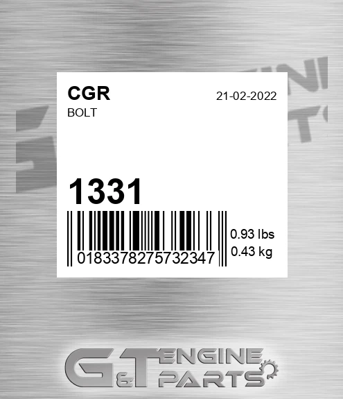 1331 Bolt
