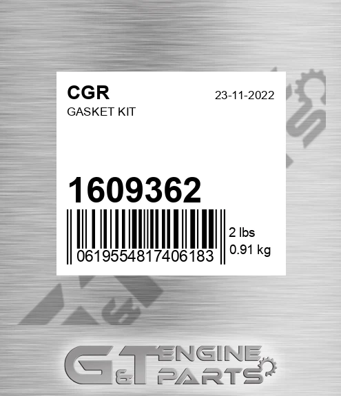 1609362 Gasket Kit