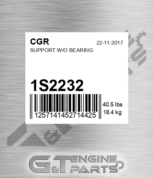1S2232 CGR Support W/o Bearing