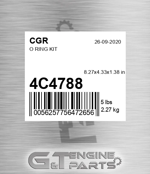 4C4788 O Ring Kit