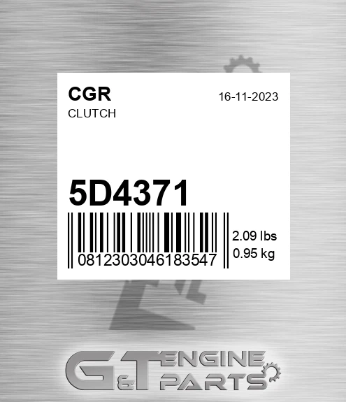 5D4371 Clutch