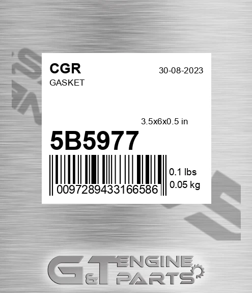 5B5977 CGR Gasket