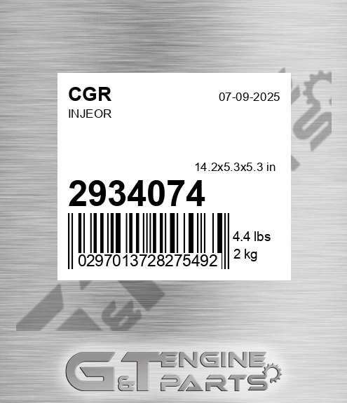 2934074 Injeor