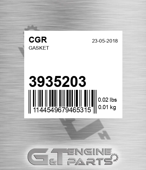 3935203 Gasket
