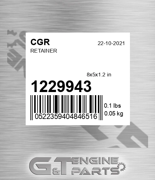 1229943 CGR Retainer
