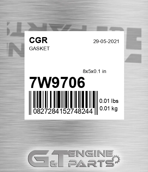 7W9706 CGR Gasket