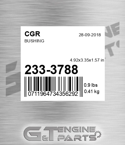 233-3788 Bushing