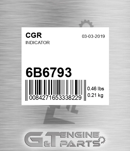 6B6793 Indicator