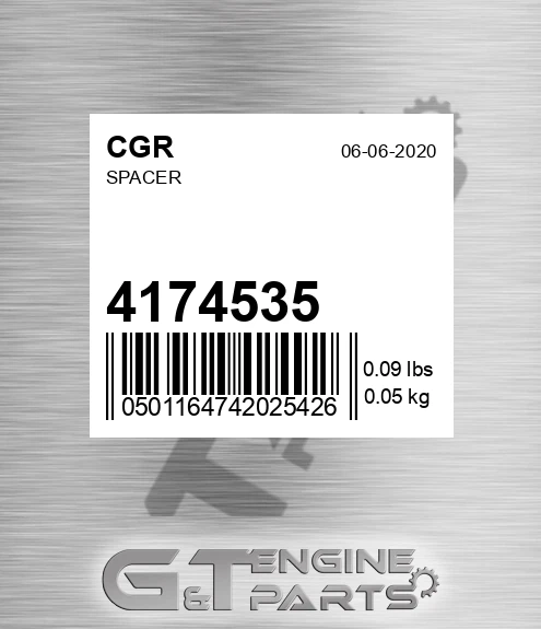 4174535 Spacer