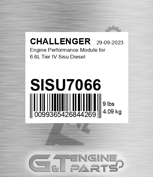 SISU7066 Engine Performance Module For 6.6l Tier Iv Sisu Diesel