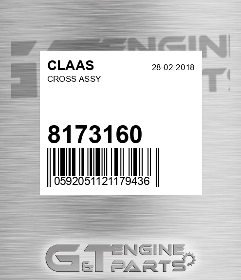 8173160 Cross Assy