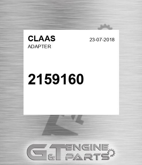 2159160 CLAAS Adapter