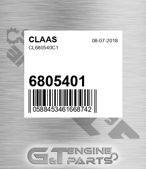 6805401 CLAAS Cl680540c1