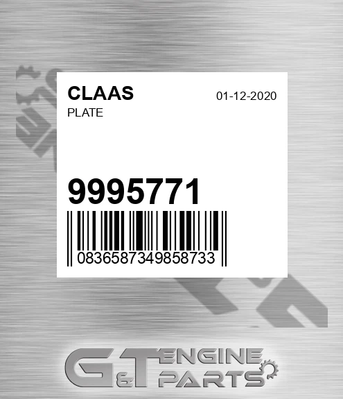 9995771 Plate
