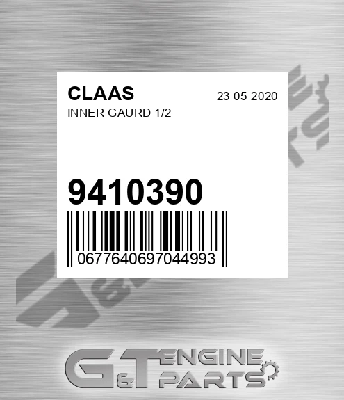 9410390 CLAAS Inner Gaurd 1/2