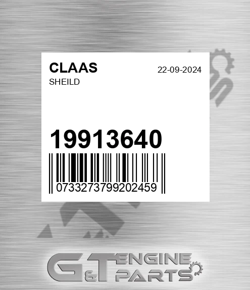 19913640 CLAAS Sheild