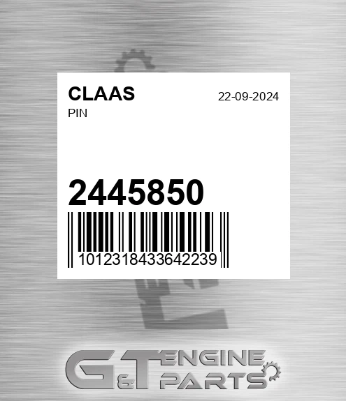 2445850 CLAAS Pin