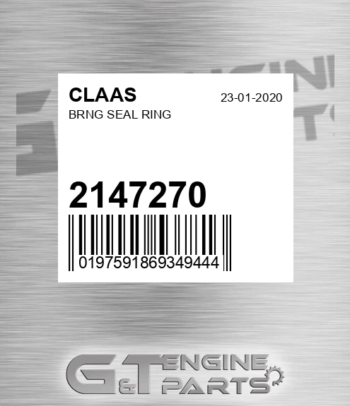 2147270 CLAAS Brng Seal Ring
