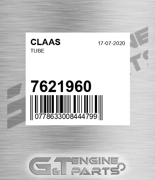 7621960 CLAAS Tube