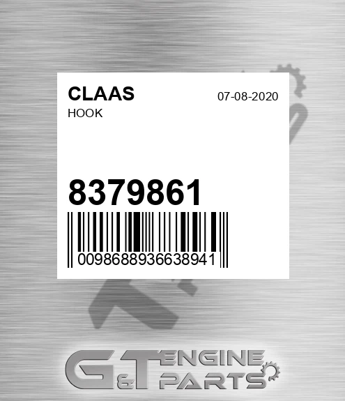 8379861 Hook for CLAAS