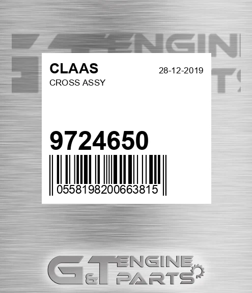 9724650 CLAAS Cross Assy