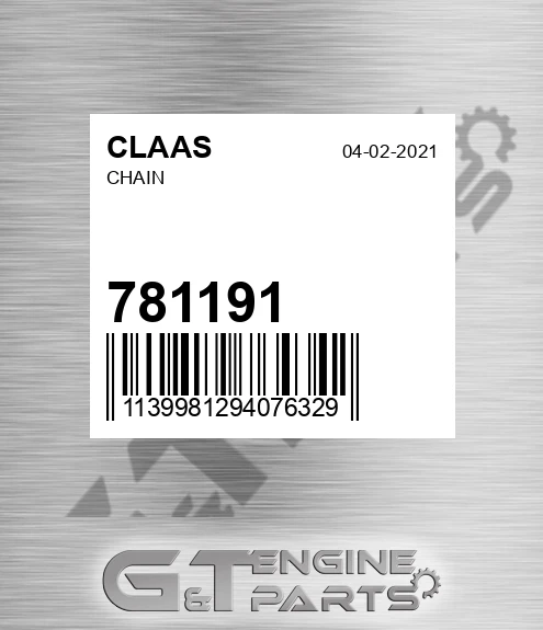 781191 CLAAS Chain