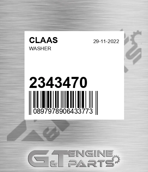 2343470 Washer for CLAAS