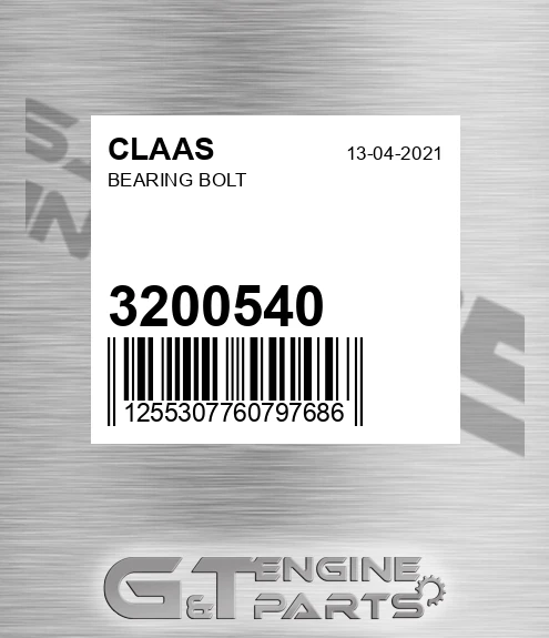 3200540 Bearing Bolt