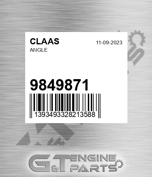 9849871 Angle for CLAAS