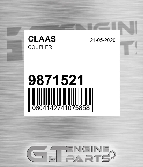 9871521 CLAAS Coupler