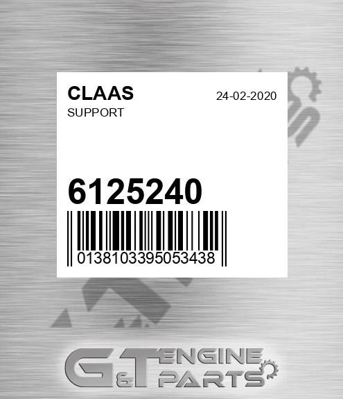 6125240 CLAAS Support