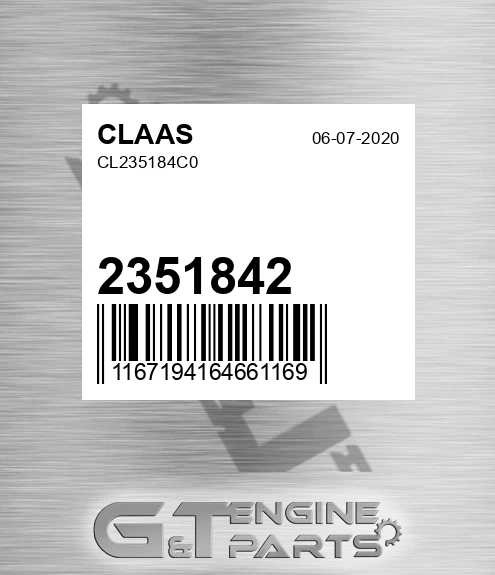 2351842 CLAAS Cl235184c0