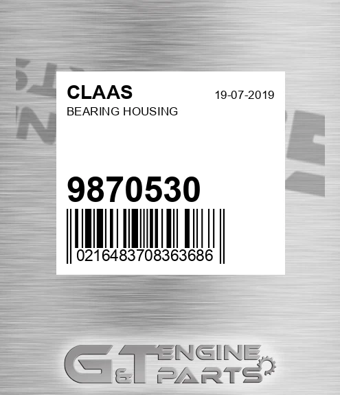 9870530 Bearing Housing