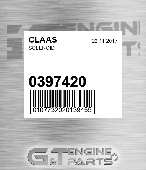 0397420 Solenoid for CLAAS