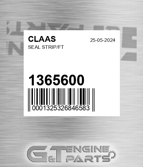 1365600 Seal Strip/ft