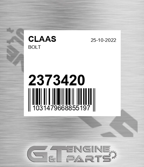 2373420 CLAAS Bolt