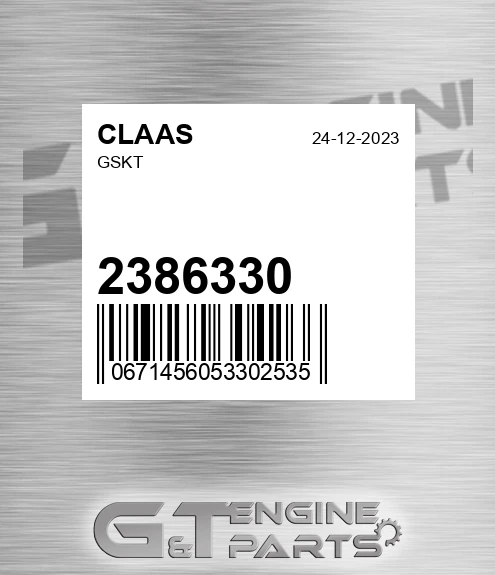 2386330 Gskt