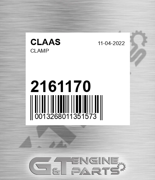 2161170 CLAAS Clamp