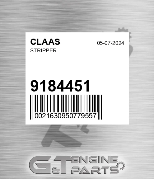 9184451 Stripper for CLAAS
