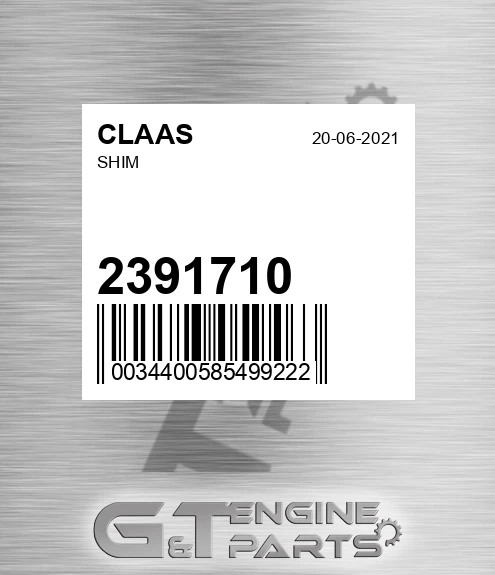2391710 CLAAS Shim