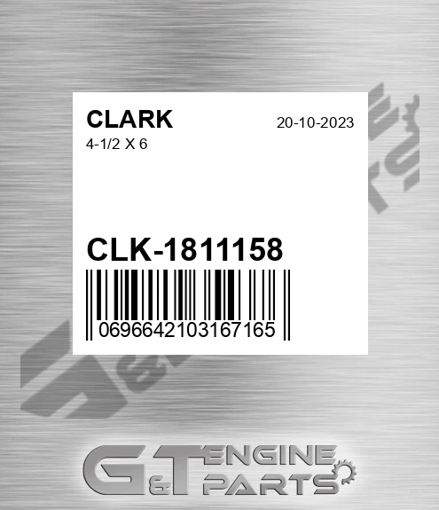 CLK-1811158 4-1/2 X 6
