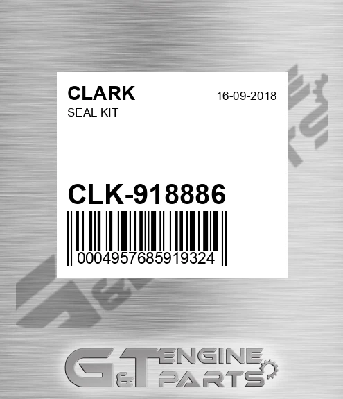 CLK-918886 Seal Kit