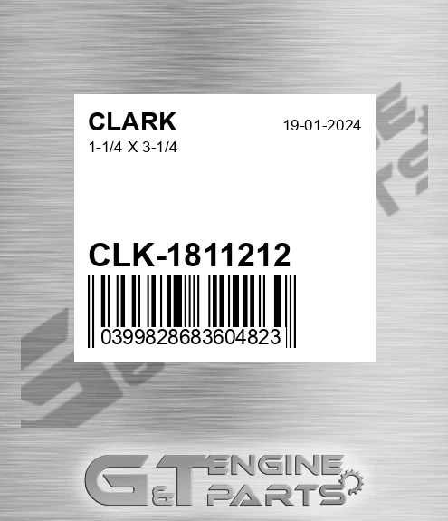 CLK-1811212 1-1/4 X 3-1/4