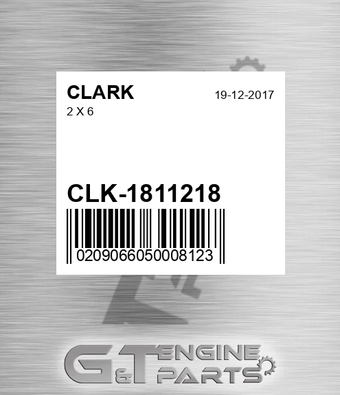 CLK-1811218 2 X 6