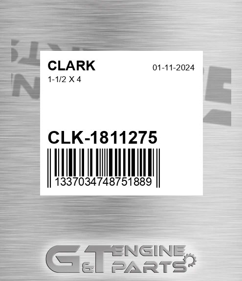 CLK-1811275 1-1/2 X 4