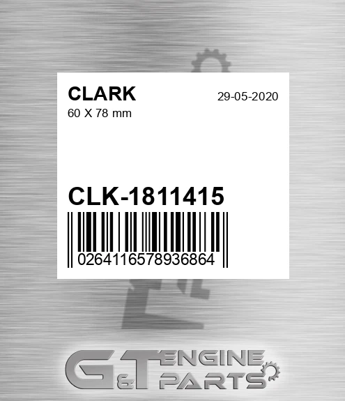 CLK-1811415 60 X 78 Mm